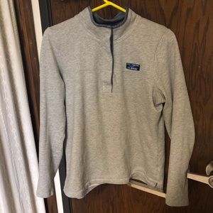 L.L. Bean 1/4 button sweatshirt